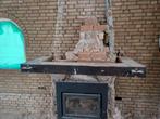 Bielzen Schouw met Balken, Ophalen, Gebruikt, Inbouwhaard, Houthaard