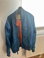 Blauwe Alpha Industries Zomerjas, Ophalen of Verzenden, Gedragen, Maat 48/50 (M), Blauw