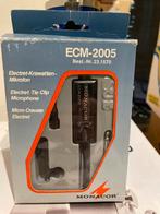 Monacor ECM-2005 dasspeldmicrofoon, Muziek en Instrumenten, Microfoons, Ophalen of Verzenden, Gebruikt, Overige typen