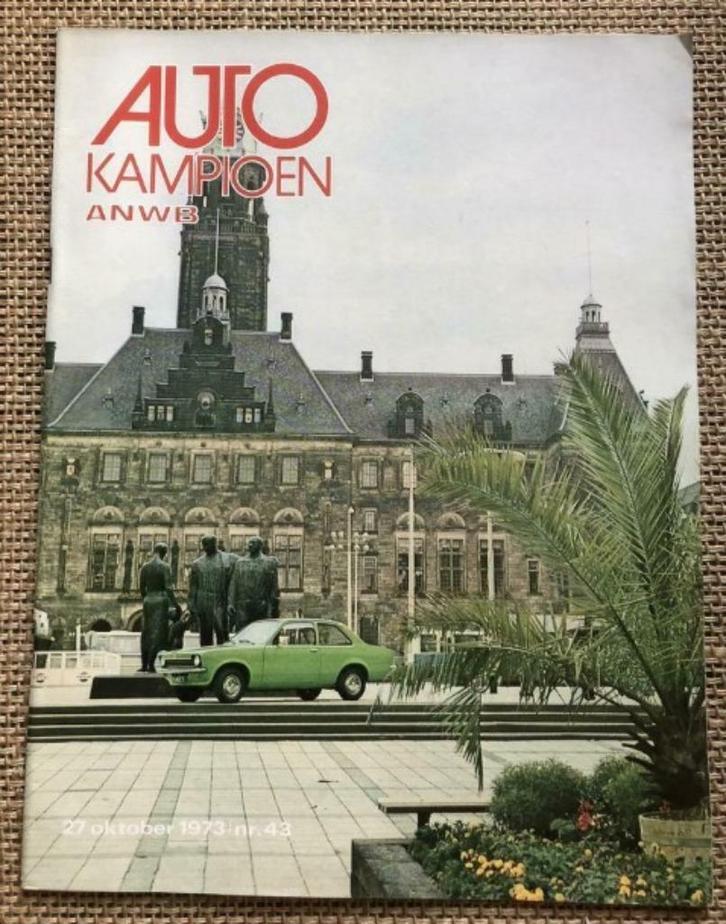 Auto Kampioen 1973: Test Opel Kadett C1, AMC Gremlin, Boeken, Auto's | Folders en Tijdschriften, Gelezen, Algemeen, Ophalen of Verzenden
