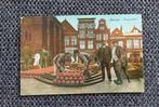 Antieke ansichtkaart Alkmaar - Kaasmarkt., Verzamelen, Gelopen, Noord-Holland, Ophalen of Verzenden, 1920 tot 1940