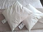 Ikea Fjädrar binnenkussen 50x50cm - vulling 100% eendenveren, Ophalen, Zo goed als nieuw, Wit, Vierkant