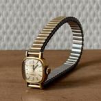14 kt. Vintage Geelgouden Certina Dames Polshorloge, 585 Gou, Overige merken, Gebruikt, Polshorloge, Overige materialen
