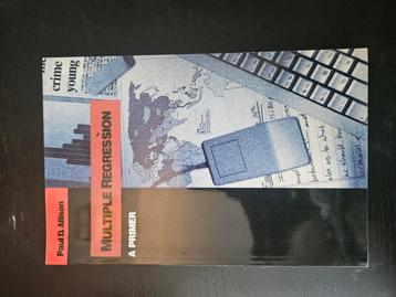 Multiple regression, Paul D. Allison  beschikbaar voor biedingen