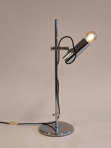 Vintage lamp Gepo Amsterdam chroome tafellamp spot chroom beschikbaar voor biedingen