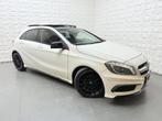 Mercedes-Benz A-klasse 200 AMG NIGHT PANO CAM H&K LEER, 65 €/maand, Gebruikt, Leder en Stof, Wit