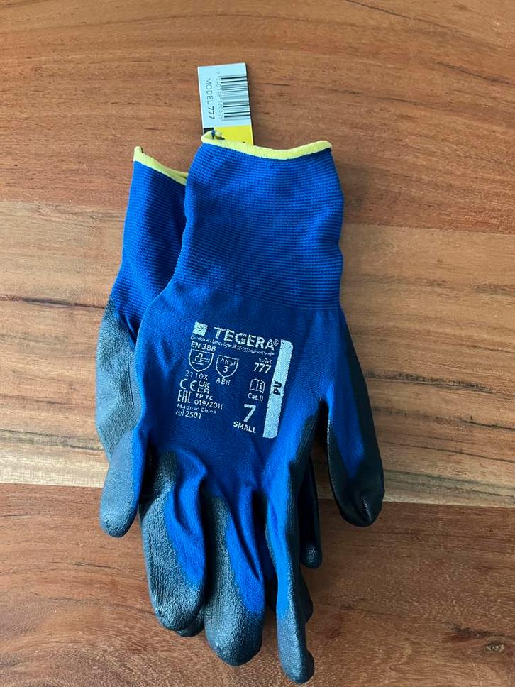 24 paar Tegera werkhandschoenen type 777 maat 7, Tuin en Terras, Werkkleding, Nieuw, Dames, Heren, Kinderen, Handschoenen, Ophalen of Verzenden