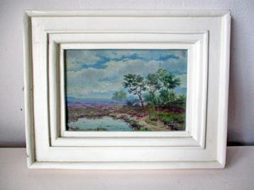 Olieverf schilderij hollandse school c.f. verweij landschap beschikbaar voor biedingen