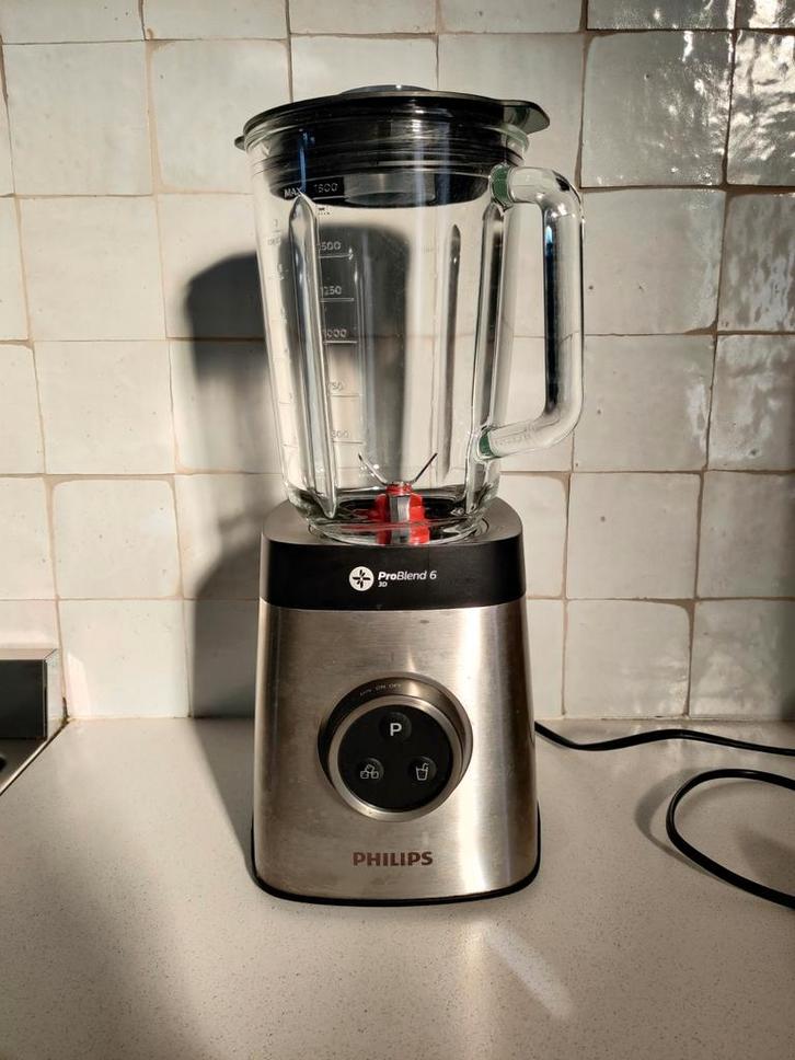 Philips Avance Blender 2 liter, koud en warm, Witgoed en Apparatuur, Blenders, Blender, Ophalen of Verzenden