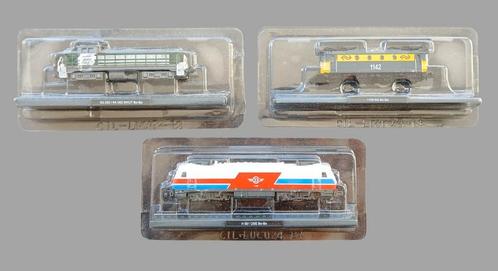 3 x locomotief standmodel zonder motor, in hoesje, 1:160, Hobby en Vrije tijd, Modeltreinen | N-Spoor, Zo goed als nieuw, Locomotief