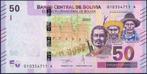 Bolivia 50 bolivianos 2018 UNC p.250 (#75), Postzegels en Munten, Bankbiljetten | Amerika, Los biljet, Zuid-Amerika, Verzenden