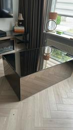 Salontafel + tv meubel, Ophalen of Verzenden, Minder dan 100 cm, 25 tot 50 cm, Glas