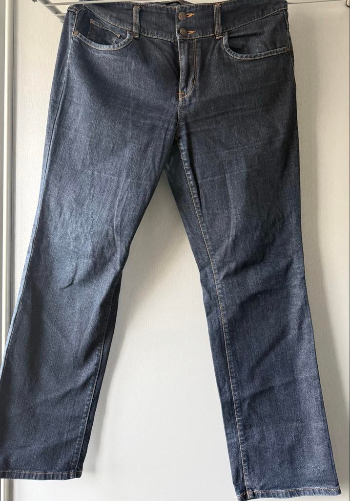 Esprit Star Straight Dames Spijkerbroek W34/L32, Ophalen of Verzenden, Zo goed als nieuw, Blauw, W33 - W36 (confectie 42/44)