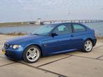 BMW 3 Serie Compact 325ti M-Sport Ned auto Handbak Zeer mooi, Blauw, Bedrijf, Handgeschakeld, 1600 kg