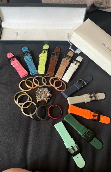 Complete Marc Coblen horloge set beschikbaar voor biedingen