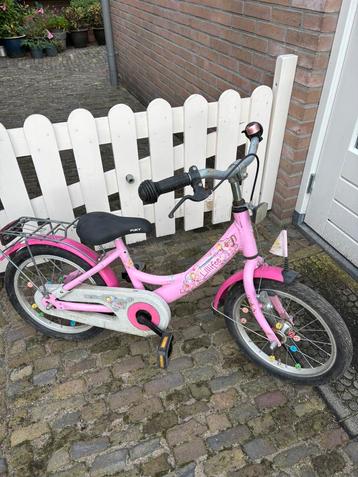 Roze Puky kinderfiets meisjesfiets 16 inch beschikbaar voor biedingen