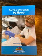 Meerkeuzevragen Pedicure - Opleidingsboek ZGAN, Ophalen of Verzenden, Zo goed als nieuw, MBO