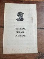 WO1 WO2 Amerikaans pamflet soldaat 1916 STD ziekte medic, Verzamelen, Militaria | Tweede Wereldoorlog, Verzenden, Nederland, Helm of Baret