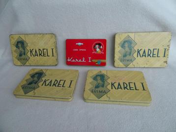 4 Karel I sigarendoosjes beschikbaar voor biedingen