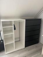 IKEA MALM Ladekast 6 lades, zwartbruin, 80x123 cm, Huis en Inrichting, Kasten | Roldeurkasten en Archiefkasten, Ophalen, 100 tot 150 cm