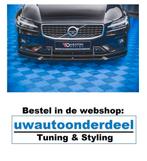 Maxton Design Volvo S60 MK3 R Spoiler Lip Splitter, Ophalen of Verzenden