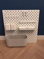 IKEA Skadis Wandbord met Accessoires - Zo Goed Als Nieuw, Huis en Inrichting, Ophalen, Zo goed als nieuw