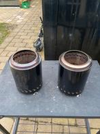 Twee Pellethaarden - Gebruikt, Tuin en Terras, Ophalen, Gebruikt, Vuurkorf