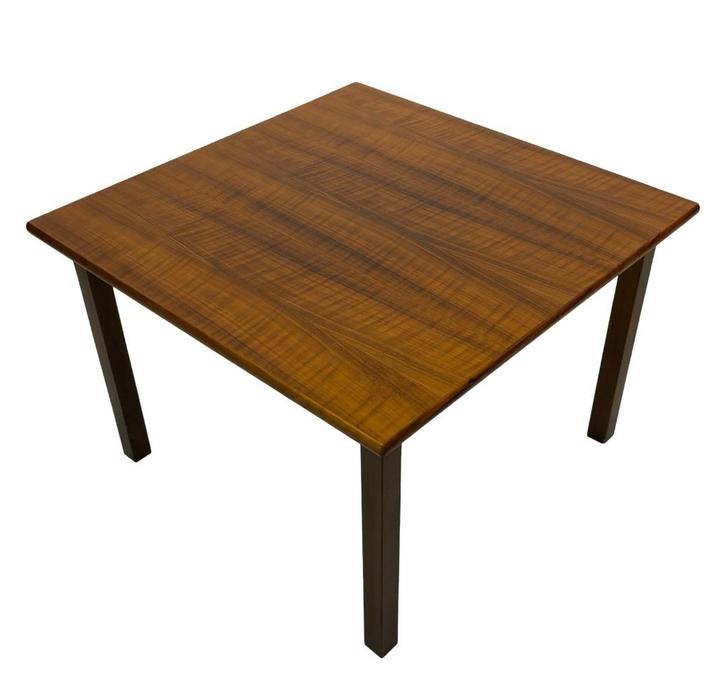 Vintage Salontafel Compact Palissander jaren 70 design, Huis en Inrichting, Tafels | Salontafels, Gebruikt, Minder dan 50 cm, 50 tot 100 cm