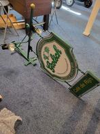 Grolsch uithangbord authentiek, Verzamelen, Ophalen, Zo goed als nieuw, Reclamebord, Plaat of Schild, Grolsch