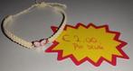 Creme vlinderarmbandje, Ophalen of Verzenden, Nieuw, Overige kleuren, Armband