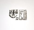6 vintage borden Magvam Czechoslovakia, Ophalen of Verzenden, Zo goed als nieuw, Bord(en), Overige stijlen