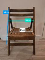 Origineel inklapbaar kinderstoeltje | ambachtelijk vintage, Ophalen of Verzenden, Gebruikt, Inklapstoel
