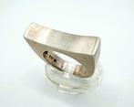 Zilveren designring, Look!, Amsterdam. 17,5 mm, Gebruikt, Info@zilverwebsite.nl, Verzenden, 17 tot 18
