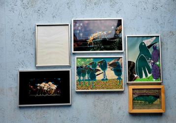 Diverse Lijstjes. Plaatjes kunnen er uit beschikbaar voor biedingen