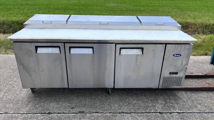 Profecionele Toonbankkoelkast MPF8203GR, Witgoed en Apparatuur, Koelkasten en IJskasten, Gebruikt, Zonder vriesvak, 200 liter of meer