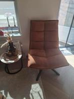 Draaibare fauteuil cognac kleur, Huis en Inrichting, Fauteuils, Ophalen of Verzenden, Zo goed als nieuw, Minder dan 75 cm, 50 tot 75 cm