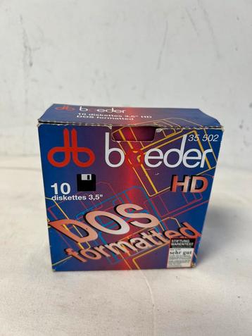 Te Koop : Nieuw in Doos Diskettes 10 Stuks Boeder HD beschikbaar voor biedingen