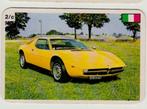 Kw433 autokaartje Maserati, Ophalen of Verzenden, Zo goed als nieuw, Auto's