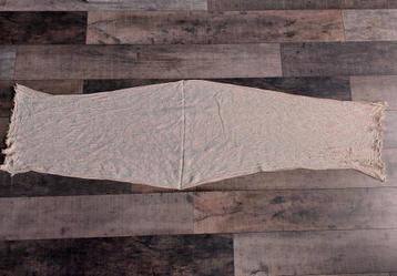 Zachtroze sjaal 100% katoen 192x66 beschikbaar voor biedingen