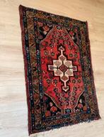 Vintage Perzisch tapijt, rood/zwart, Huis en Inrichting, Stoffering | Tapijten en Kleden, Gebruikt, 100 tot 150 cm, Rechthoekig