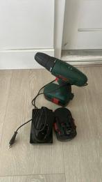 Amper gebruikte Bosch boor machine, Ophalen of Verzenden, Zo goed als nieuw, 1200 watt of meer, Vlakschuurmachine