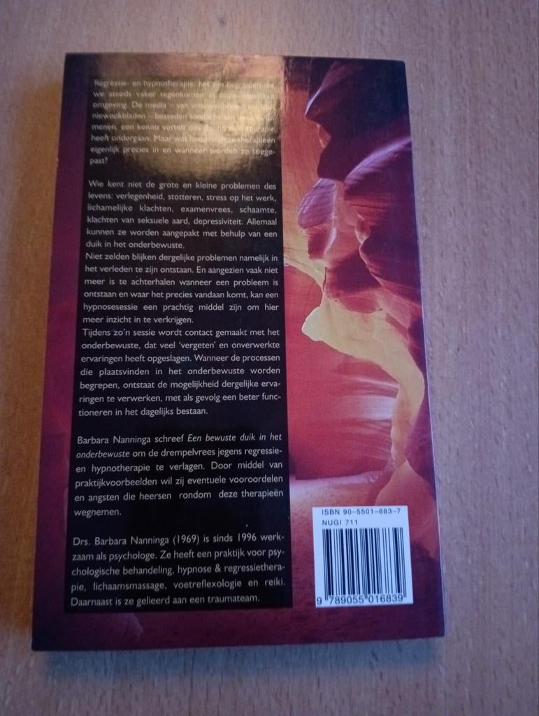Barbera Nanninga - Een bewuste duik in het onderbewuste, B. Nanninga, Ophalen of Verzenden, Ontwikkelingspsychologie, Zo goed als nieuw