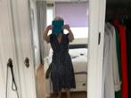 Leuke blauwe jurk met stippen - Maat M, Kleding | Dames, Jurken, Maat 38/40 (M), Blauw, Ophalen of Verzenden, Zo goed als nieuw