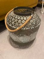 Windlicht metaal, Ophalen, 25 tot 50 cm, Zo goed als nieuw, Metaal