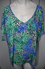 N114N Norah Shirt maat 48 Blauw groen wit, Blauw, Norah, Shirt of Top, Ophalen of Verzenden