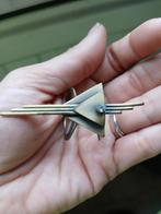 Vintage sjaalring/sjaalbroche, Sieraden, Tassen en Uiterlijk, Broches, Ophalen of Verzenden, Overige materialen