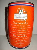 Grolsch Bier voetbal trainersblik 5 liter vaatje (leeg), Ophalen of Verzenden, Flesje(s), Grolsch