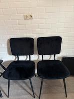 4 stuks zwarte stoelen, Huis en Inrichting, Ophalen, Zo goed als nieuw, Zwart