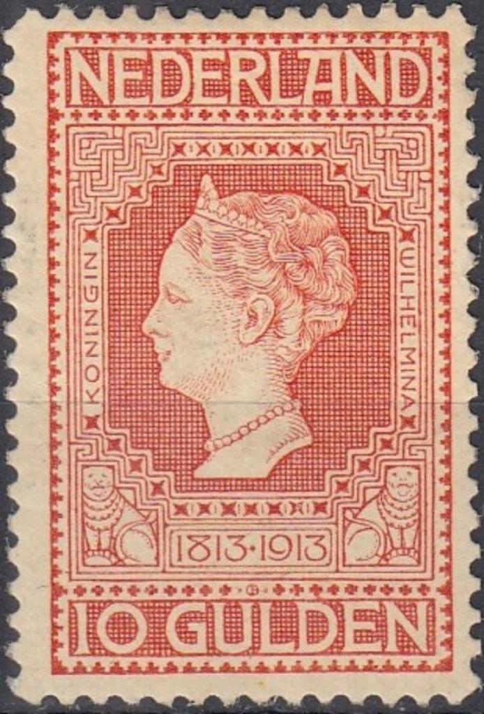 Nederland- 1913- 100 Jaar Onafhankelijkheid-Jubileum- nr 101, Postzegels en Munten, Postzegels | Nederland, Postfris, T/m 1940