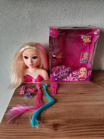 Chloe Girlz Stylinghoofd Pop Kaphoofd Style my Hair beschikbaar voor biedingen